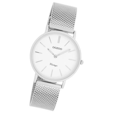 Oozoo Damen Armbanduhr Timepieces Analog Metall silber UOC9903A