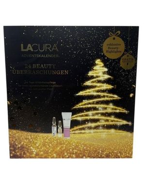 LACURA Beauty Adventskalender 24 Beauty Überraschungen NEU OVP