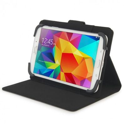 Tucano Uncino Foliocase für 7-8 Zoll Tablets mit Stand - Schwarz