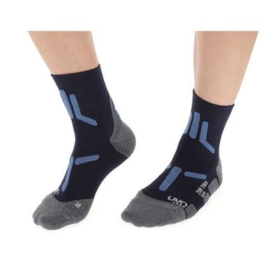 UYN Trekking 2IN Man blue Anti-Blasen Wandersocken - Größe: EU 39/41