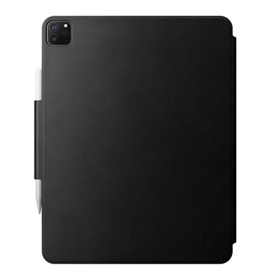 Nomad Modern Leather Folio Plus für iPad Pro 12.9 (6th Gen) - Schwarz