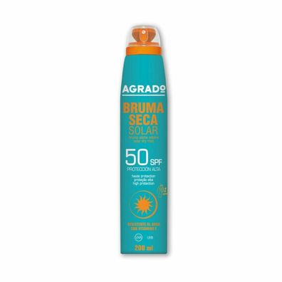 Agrado Bruma Seca Solar Spf50 200ml