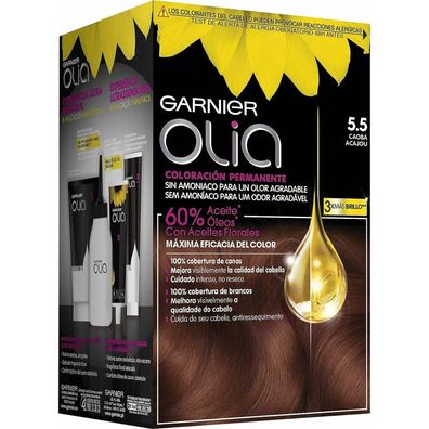 Garnier Olia Permanent Coloring 5,5 Mahagoni