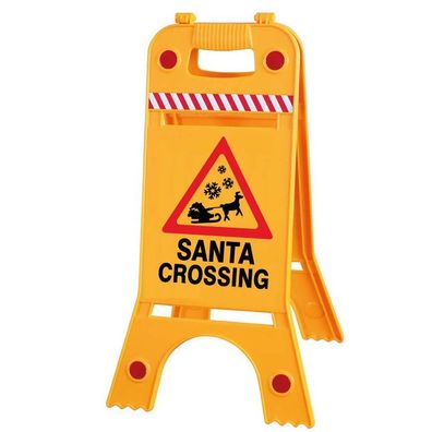 Warnaufsteller Dachaufsteller - SANTA Crossing - Gr. ca. 28 x 64cm - 308556-7