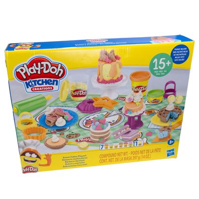 Play-Doh Knete Bäckerei Spielset Kinderknete Komplett Set mit Knetwerkzeug F2773