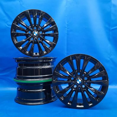 16 Zoll BMW 2er F45 F46 Alufelgen Vielspeiche 475 6855084 Schwarz Original