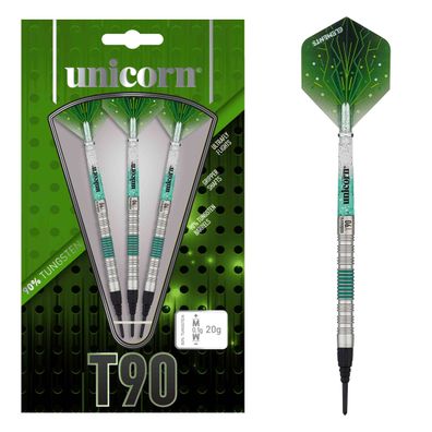 Unicorn Core XL T90 Soft Darts 23 Gr. / Inhalt 1 Satz