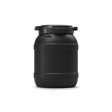 CurTec 6 - 55 Liter UV-beständiges Schraubdeckelfass schwarz - Volumen: