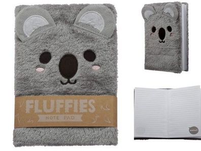 Koala Fluffies Plüsch Notizbuch Tagebuch Adoramals DIN A5 NEU