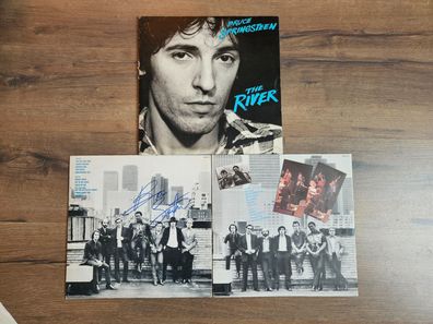 Bruce Springsteen The River 2 LP Vinyl Schallplatte signiert Autogramm