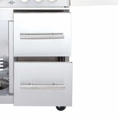 Allgrill Schubladen-System rechts für Gasgrill Modular CHEF L Edelstahl (944)