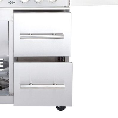 Allgrill Schubladen-System rechts für Gasgrill Modular CHEF XL Edelstahl (988)