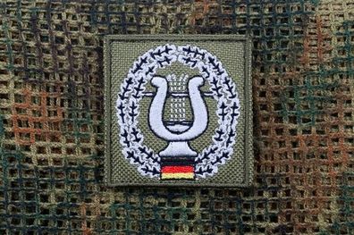 Truppengattungs-Patch: Militärmusikdienst