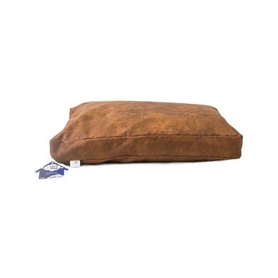 Let's Sleep Plush Pillow Hundebett M Cognac