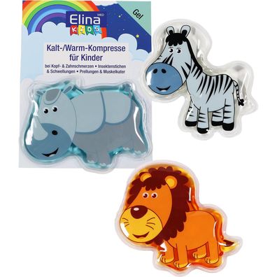 Kinder Kompresse Gel Pad Kids Kalt Warm Gelkompresse Kältetherapie Wärmetherapie