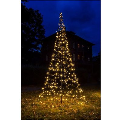 LED Tannenbaum GALAXY 4x1,9m 640 warmweiße LEDs Timer außen 35241T