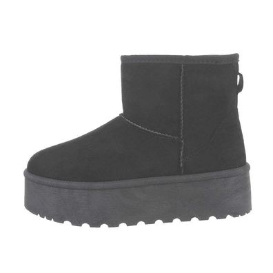 Chelsea Boot | Damen Winter-Stiefelette | schwarz