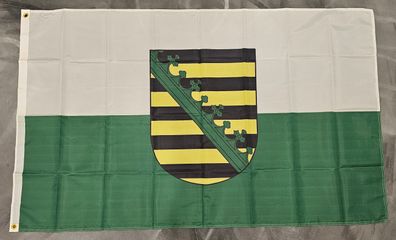 Fahne Flagge Sachsen - 90 x 150 cm