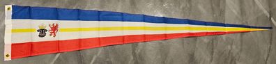 Fahne Flagge Mecklenburg Vorpommern Wimpel - 30 x 150 cm