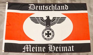 Fahne Flagge Deutschland - Meine Heimat - 90 x 150 cm