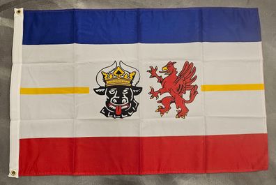 Fahne Flagge Mecklenburg Vorpommern - 60 x 90 cm