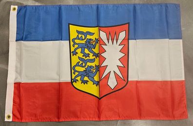 Fahne Flagge Schleswig Holstein - 60 x 90 cm