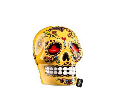 Sierra Tequila Salz / Zimtstreuer Skull Gelb