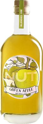 NUT Blended Gin Green Apple Miniatur 50 ml (40% Vol)- [Enthält Sulfite]