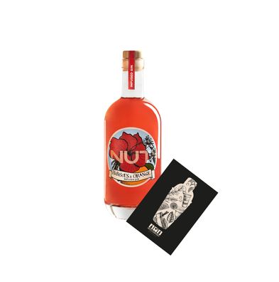 NUT Infused Hibiscus-Orange Gin Miniatur 50 ml (40% Vol) - [Enthält Sulfite]