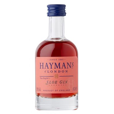 Haymans Sloe Gin Miniatur 50 ml (26% Vol) - [Enthält Sulfite]