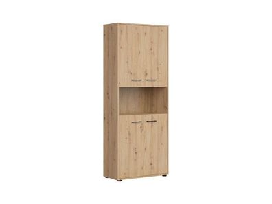 Aktenschrank Space Office x 80 x 202,5 cm | Braun