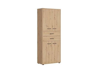 Aktenschrank Space Office x 80 x 202,5 cm | Braun