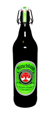 Hirschkuss Kräuterlikör 38% Vol. 1 L Liter in der Bügelflasche