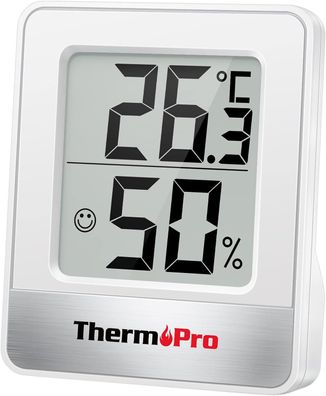 ThermoPro TP49 digitales Mini Thermo-Hygrometer Thermometer Hygrometer innen Temp