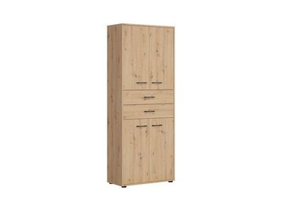 Highboard Space Office x 80 x 202,5 cm | Braun