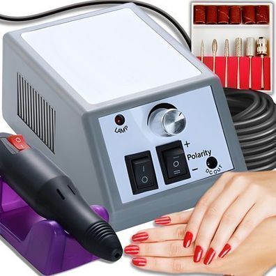 4W Elektrisch Nagelfräser Set Nagelfeile für Maniküre Pediküre 20000u/ Min Retoo