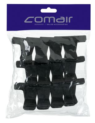 Comair Abteilklammern 12er Pack schwarz