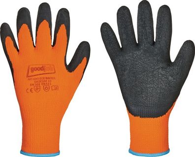 Kälteschutzhandschuh Eco Winter Gr.10 schwarz/orange EN 388, N 511 Kat. II 12 PA