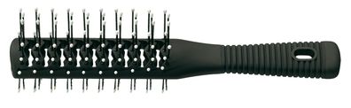 Comair Tunnelventbürste doppelseitig Rubberize schwarz
