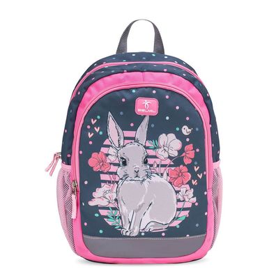 Belmil Kiddy Plus Kindergartenrucksack "Bunny" für 3-6 Jährige Kinder mit Brustgurt