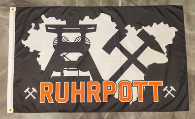 Fahne Flagge Ruhrpott - 90 x 150 cm