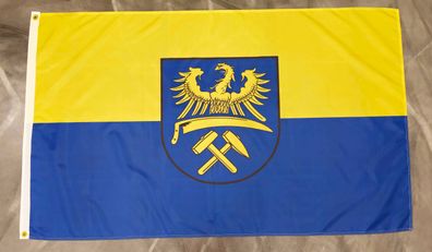 Fahne Flagge Oberschlesien - 90 x 150 cm