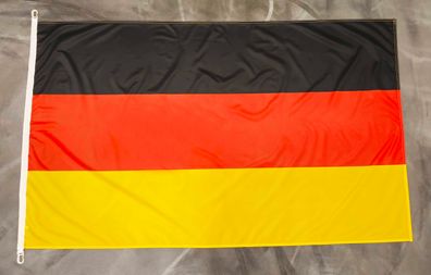 Fahne Flagge Deutschland Sturmflagge mit Karabinerhaken - 90 x 150 cm