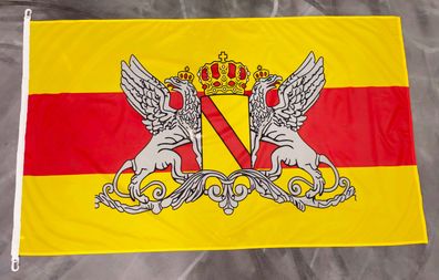 Fahne Flagge Großherzogtum Baden Sturmflagge mit Karabinerhaken - 90 x 150 cm