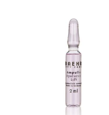 Pedibaehr - Baehr Beauty Concept - Ampulle Hyaluron Lift,1 Pack (10 Ampullen à 2 ml)