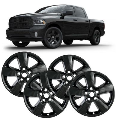 Radkappen 4er Set black RAM 1500 Bj:13-18 für 20" OE Felge