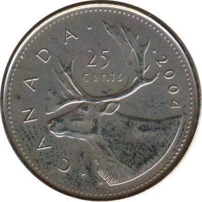 Kanada 25 Cents 2004 P Elizabeth II*