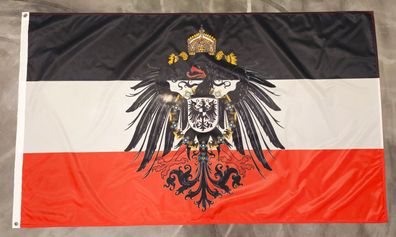 Premium Fahne Flagge Deutsches Kaiserreich 1871 - 90 x 150 cm