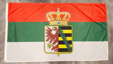 Premium Fahne Flagge Herzogtum Anhalt - 90 x 150 cm