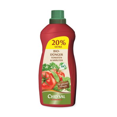 Chrysal Bio Flüssigdünger für Tomaten und Kräuter - 1200 ml